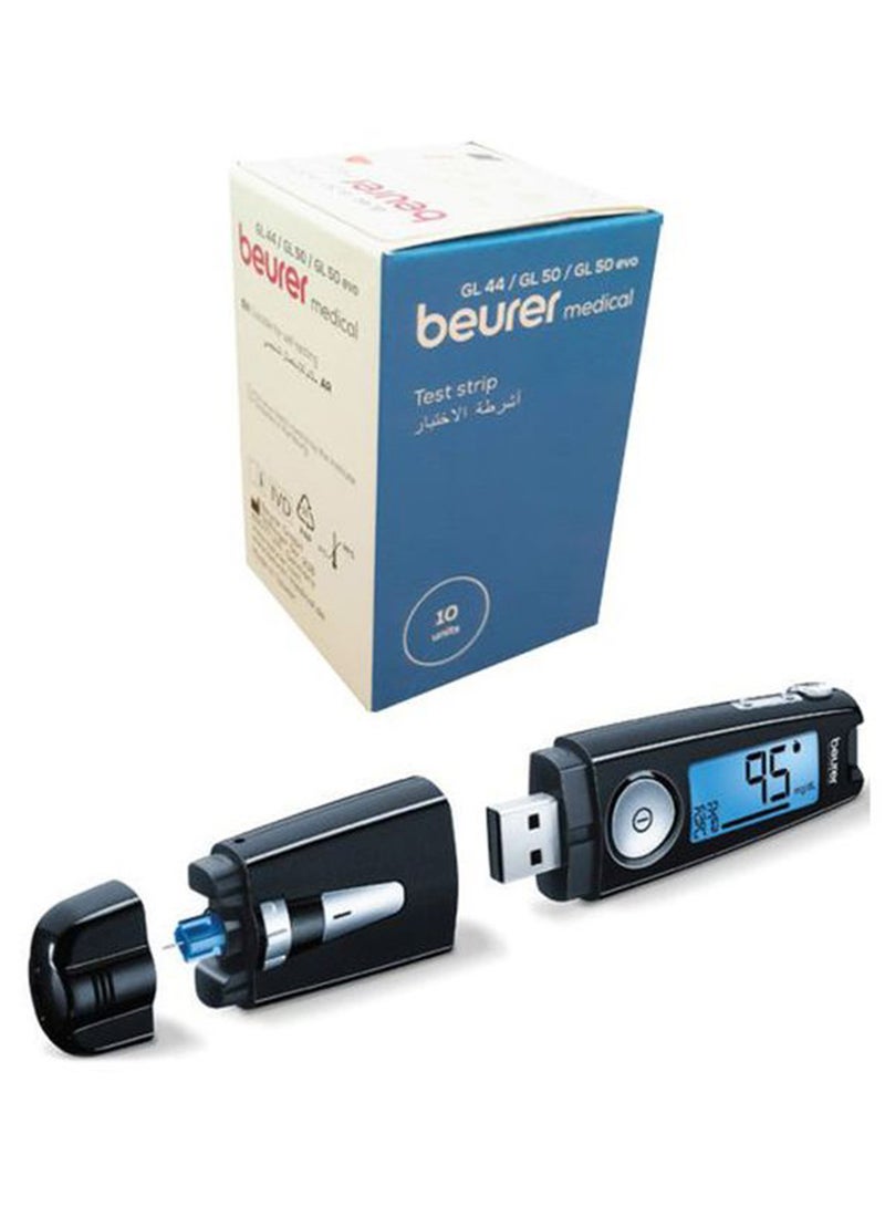 Beurer GL 50 Black Blood Glucose Monitor 3-in-1 Design Fast & Accurate Blood Sugar Testing - Image 5