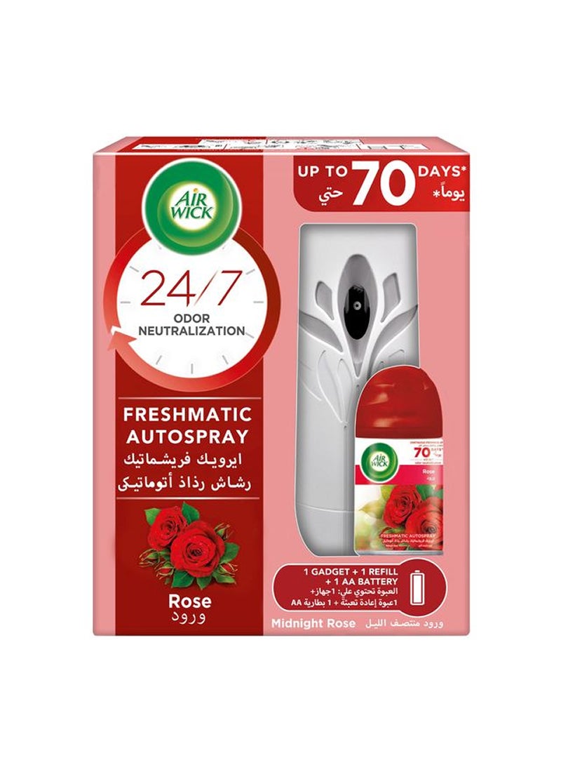 أير ويك مجموعة الرش التلقائي من فريشماتيك، ميدنايت روز - Image 1