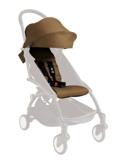 Yoyo2 Complete Baby Stroller Includes Toffee 0+ Newborn Pack, Black Frame And Toffee 6+ Colour Pack Suitable For Children Up To 22 Kg