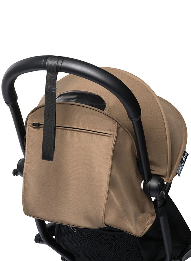 BABYZEN Yoyo2 Complete Baby Stroller Includes Toffee 0+ Newborn Pack, Black Frame And Toffee 6+ Colour Pack Suitable For Children Up To 22 Kg