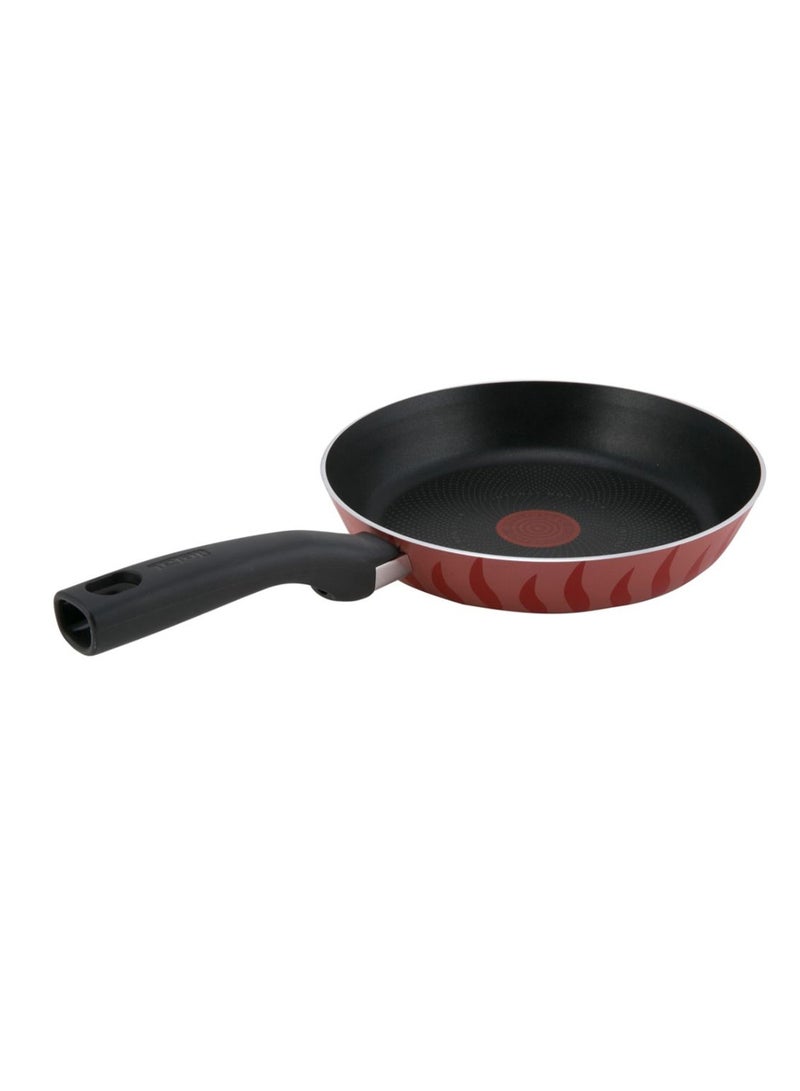 Tefal Tempo Flame Frying Pan Red 24cm 
