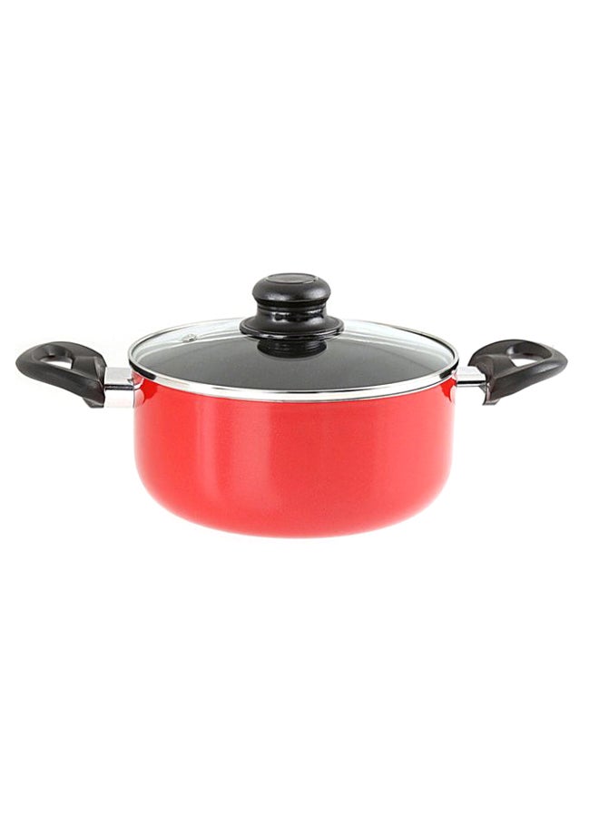 Casserole With Lid Red 20cm - pnsku/N27560387A/45/_/1739788323/14ac0a19-637c-4540-99bf-210d865667f8