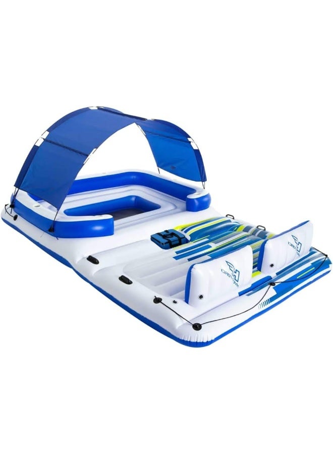 Bestway CoolerZ Tropical Breeze Island, Multi-Colour, 3.89 x 2.74m, 43105 388.62x274.32x73.66cm - Image 1