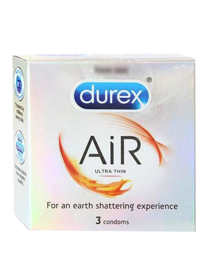 Durex 3-Piece Air Ultra Thin Condom  - Image 1