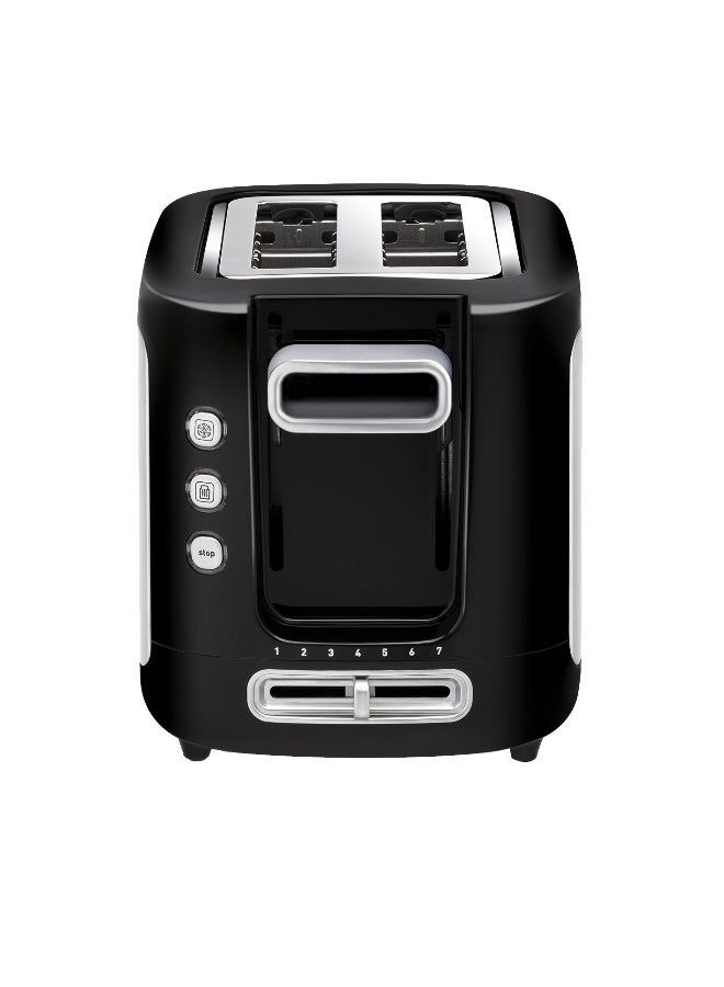 Tefal Toaster | Express | 2 slots | 7 Levels of Toasting | Defrost Function | Bin Warmer Accessory | Stainless steel | 2 Years Warranty 850 W TT365027 Black / stainless steel - Image 5