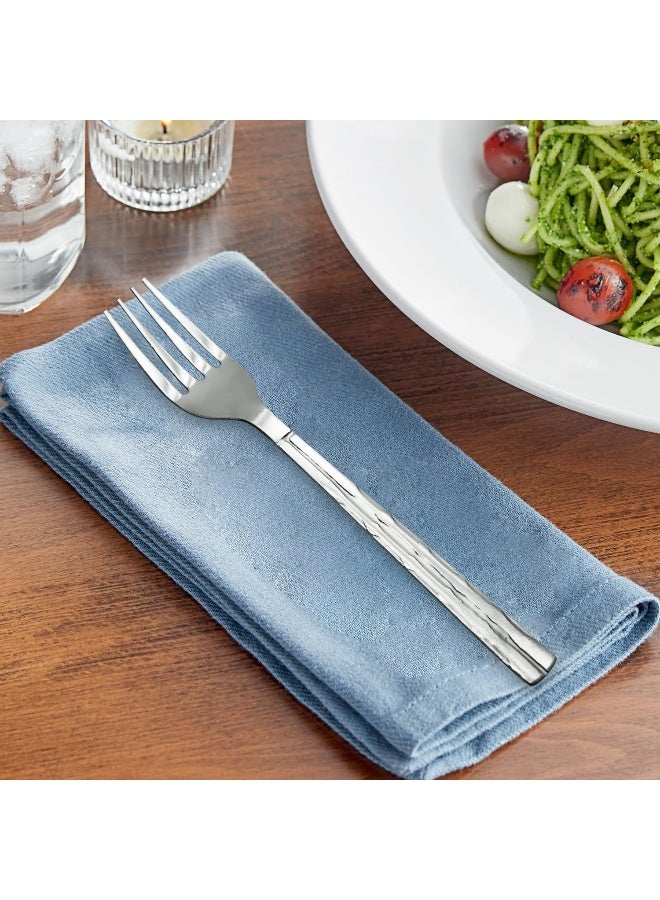 راج طقم شوك حلوى سيمفوني من 12 قطعة فضي - Image 5