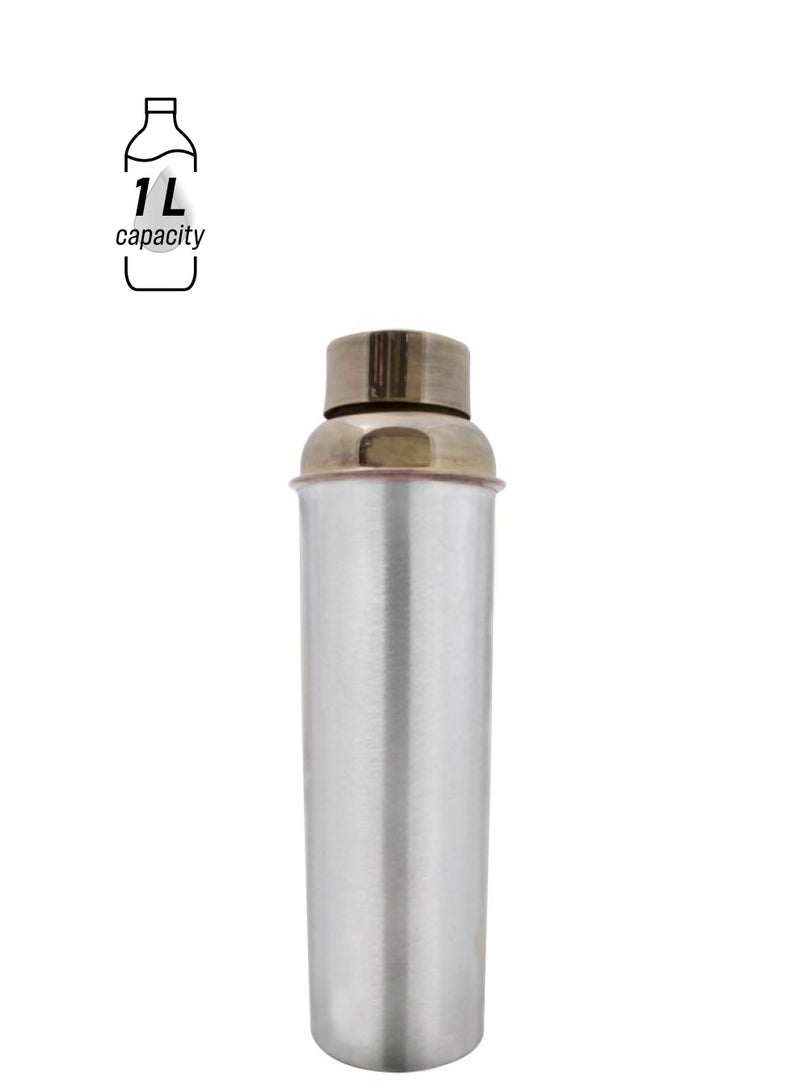 RAJ Steel Bottle Silver/Copper 