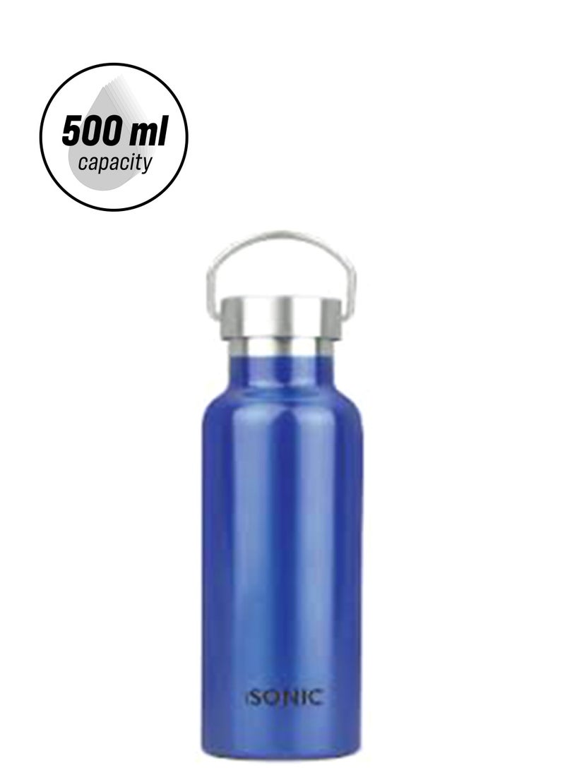 آي سونيك قارورة للسفر أزرق / فضي