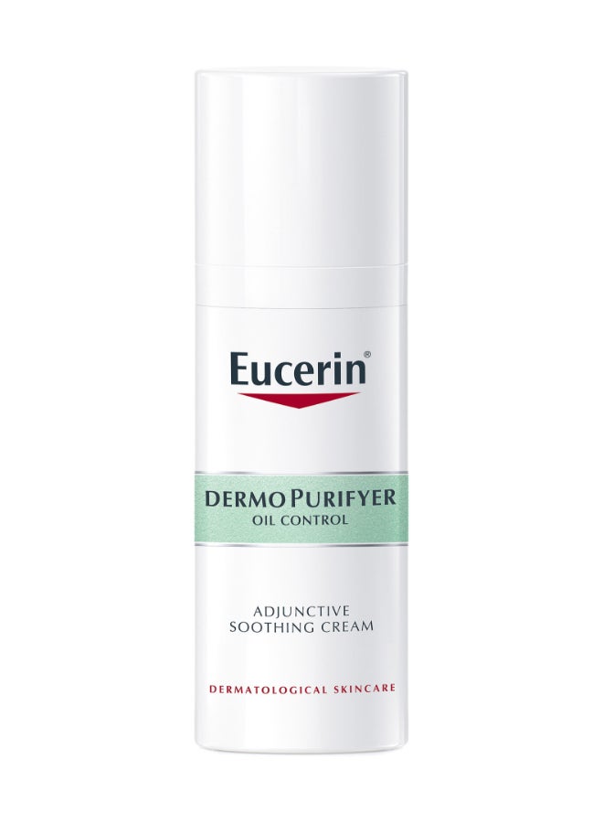 Eucerin Dermopurifyer Oil Control Adjunctive Soothing Face Day Cream For Oily And Acne-Prone Skin 50ml  - Image 3