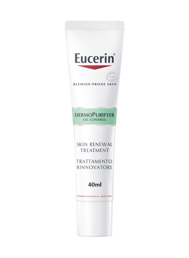 Eucerin - Dermopurifyer Oil Control Skin Renewal Treatment Face Serum For Blemish And Acne-Prone Skin With Hydroxy Complex Clear 40ml - Image 1