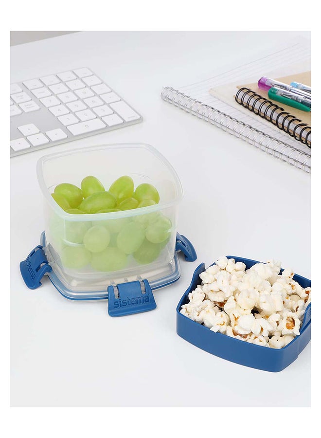 Sistema Snack To Go Clip Blue