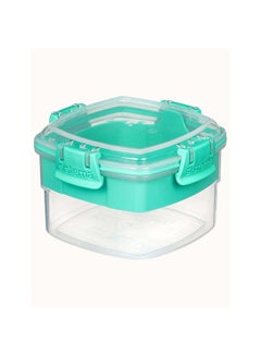 sistema Sistema Snack To Go 400ML Green Clip: Snack Container - Lunch Container - Portable - Leak-proof - BPA-free Green  - Image 2