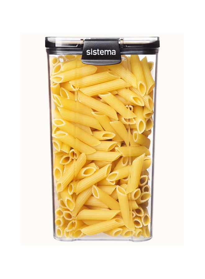 sistema - Tritan Ultra Square Food Container Clear - Image 1
