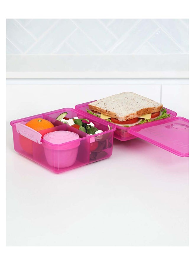Rectangular Food Container Pink