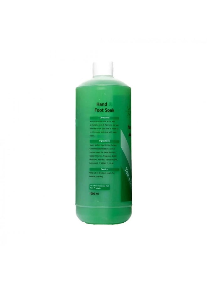 globalstar Hand And Foot Soak - Tea tree And Mint Green 1Liters - Image 2