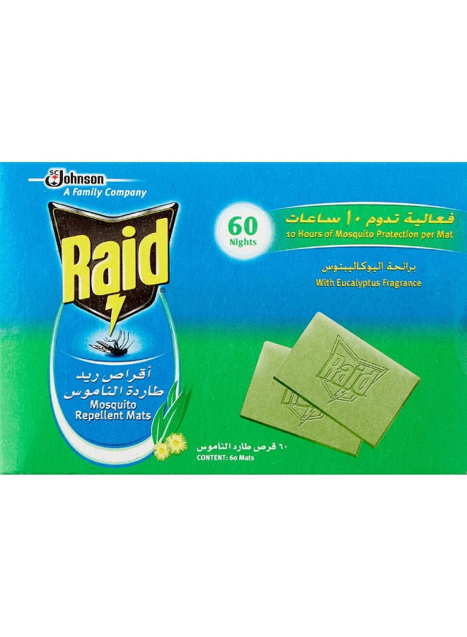 RAID - 60-Piece Repellent Mats - Image 1