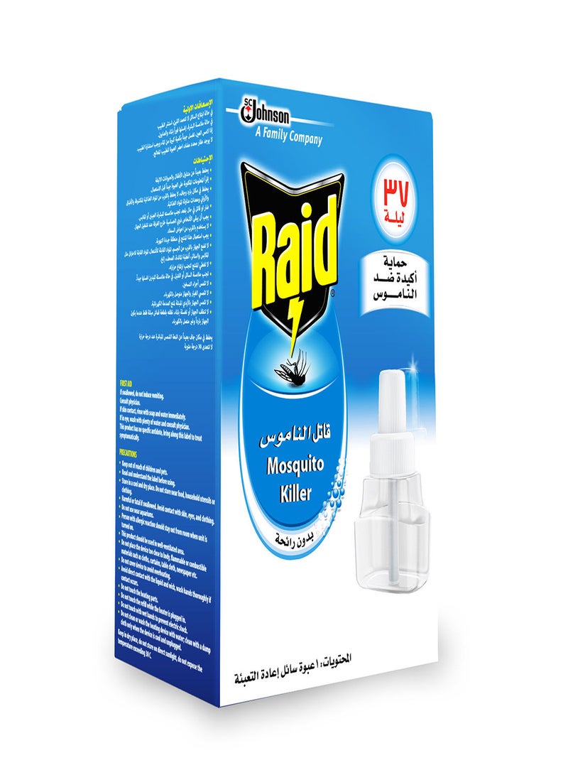 RAID Liquid Mosquito Repellent Refill, Neutral Scent, 41ml - Image 1