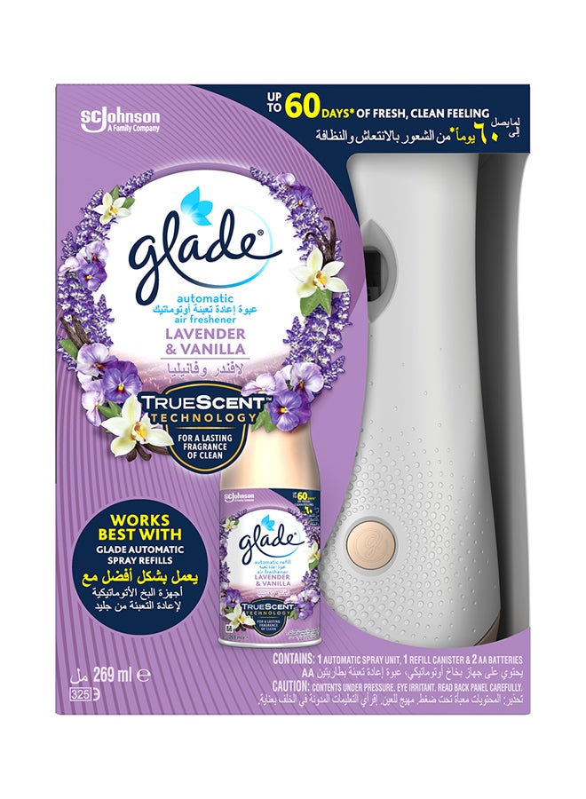 Glade Automatic Spray Holder Lavender And Vanilla 269ml - Image 1