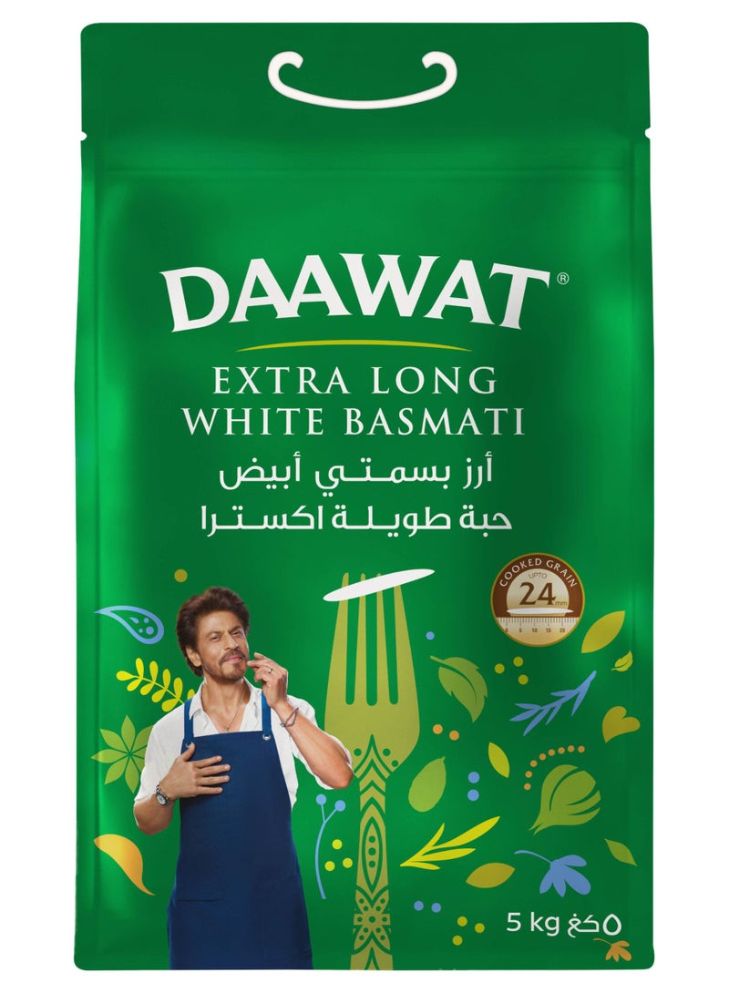 داوات أرز بسمتي أبيض بحبة طويلة جداً 5كيلوجرام - Image 1