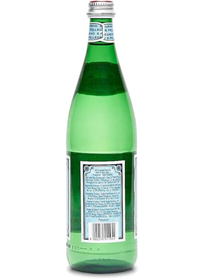 سان بليجرينو Natural Mineral Sparkling Water Glass 750ml - Image 2