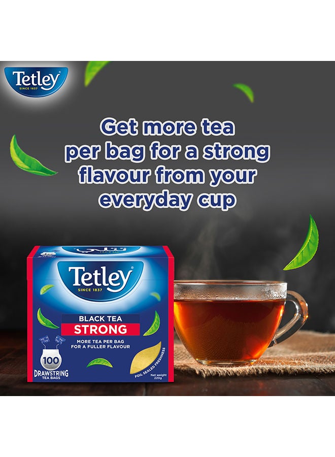 Tetley Strong Black Tea ,100 Pack  - Image 5