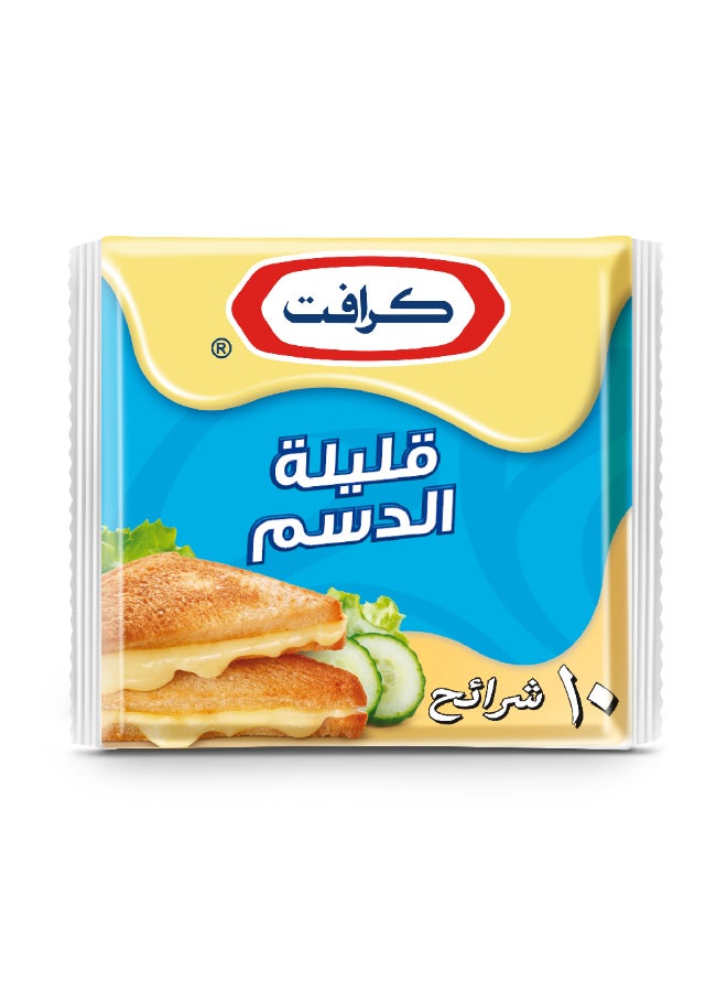 Kraft - Cheddar Cheese Slices Light 200g 200grams - Image 1