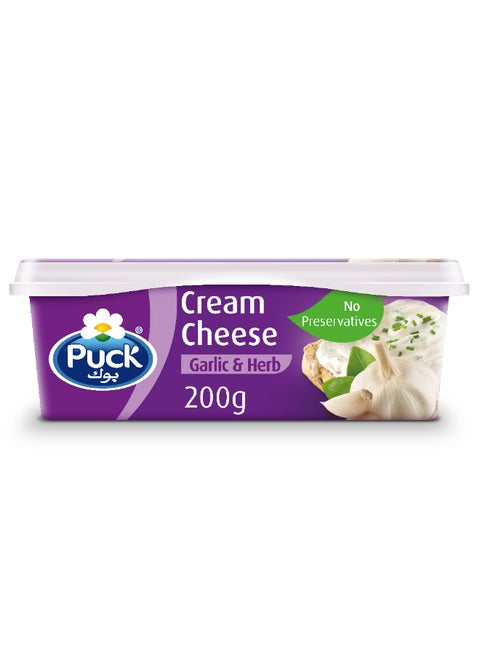 Cream Cheese Spread With Garlic And Herbs 200grams