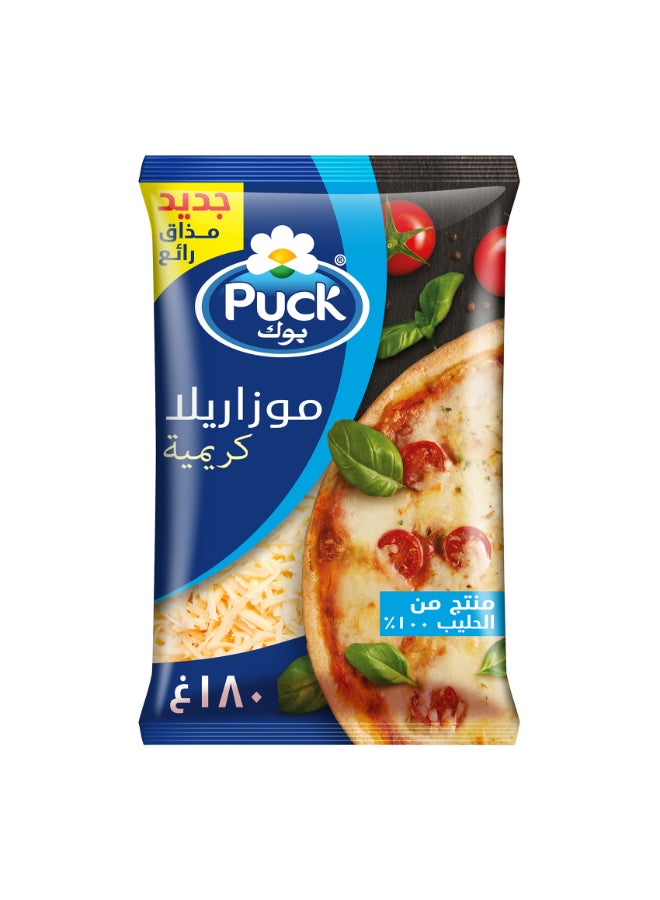 Puck - Mozzarella Shredded Cheese 180grams - Image 1