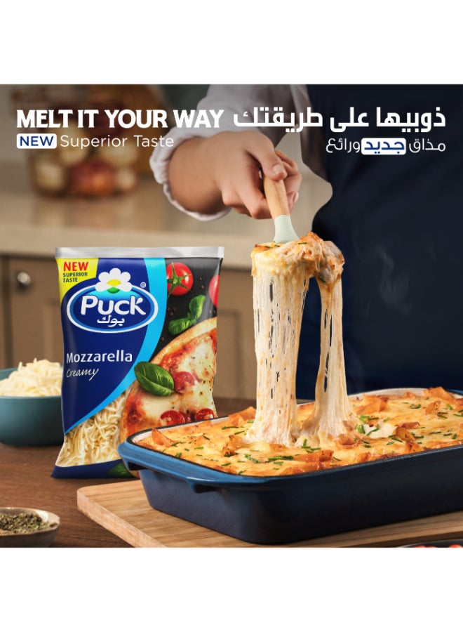 Puck - Mozzarella Shredded Cheese 180grams - Image 1