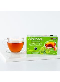 Alokozay Mixture Of Ceylon Black Tea with Mint 25 Tea Bags 50.0grams Pack of 25  - Image 2