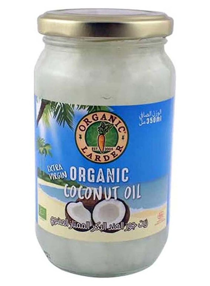 Organic Larder Organic Virgin Coconut Oil 350ml - Image 1