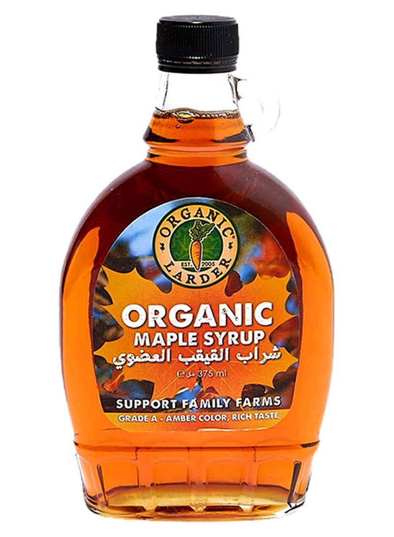 Organic Larder Organic Maple Syrup 375ml - Image 1