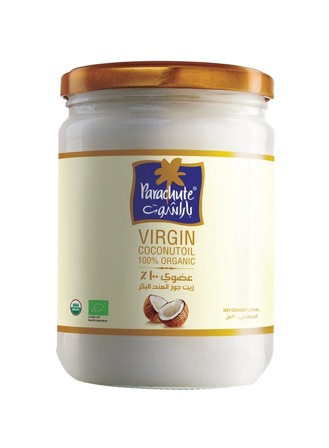 Parachute Organic Virgin Coconut Oil 200ml - Image 1