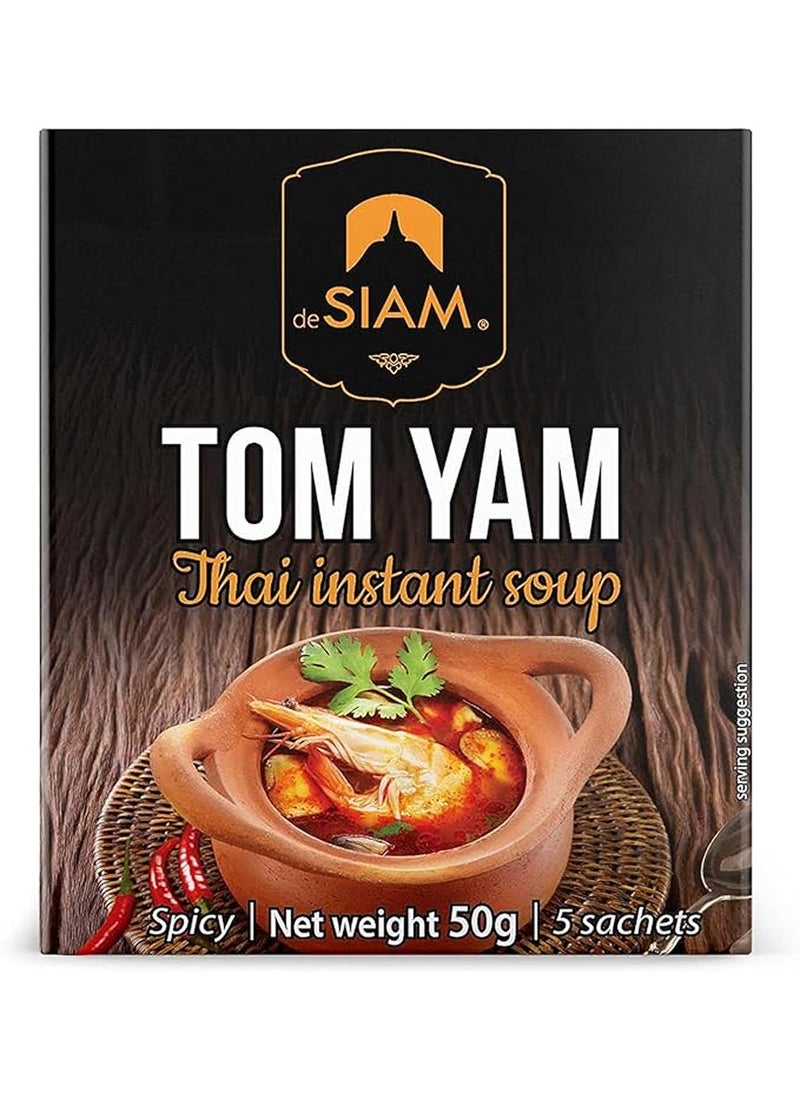 de SIAM Tom Yam Instant Sauce 50grams - Image 1