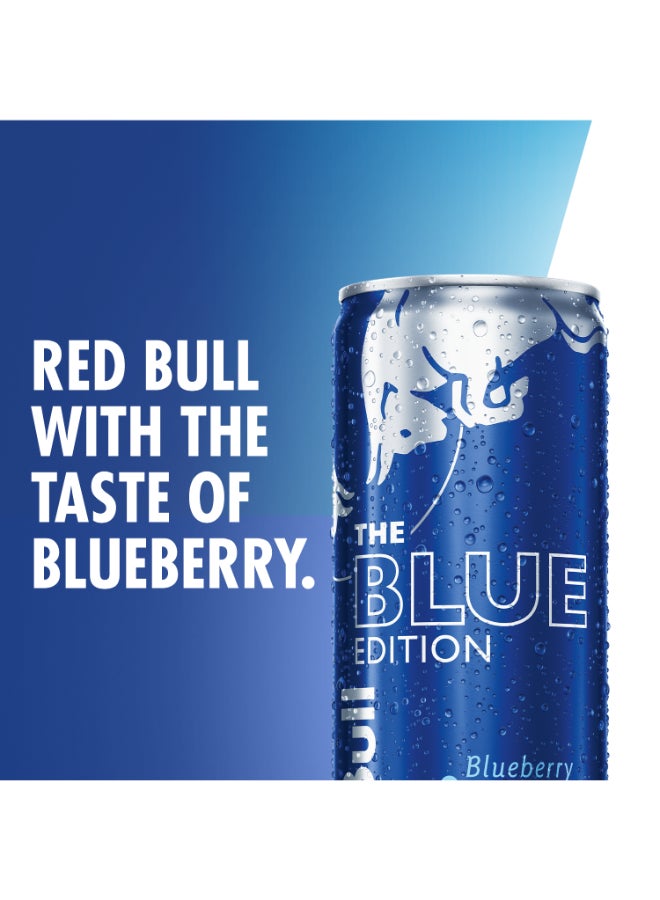 Red Bull - Blueberry Energy Drink Berry 250ml Pack of 4 - Image 1