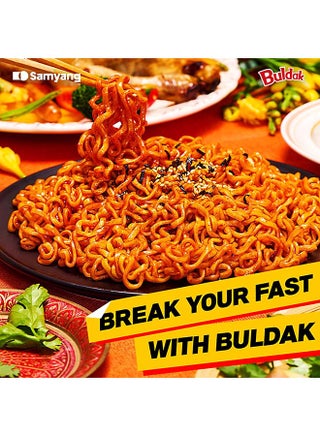 Samyang Buldak Spicy Chicken Ramen Noodles - 5 Pack (4.94 oz each) 140grams Pack of 5 - view 4