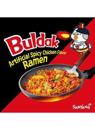 Samyang Buldak Spicy Chicken Ramen Noodles - 5 Pack (4.94 oz each) 140grams Pack of 5 - view 5