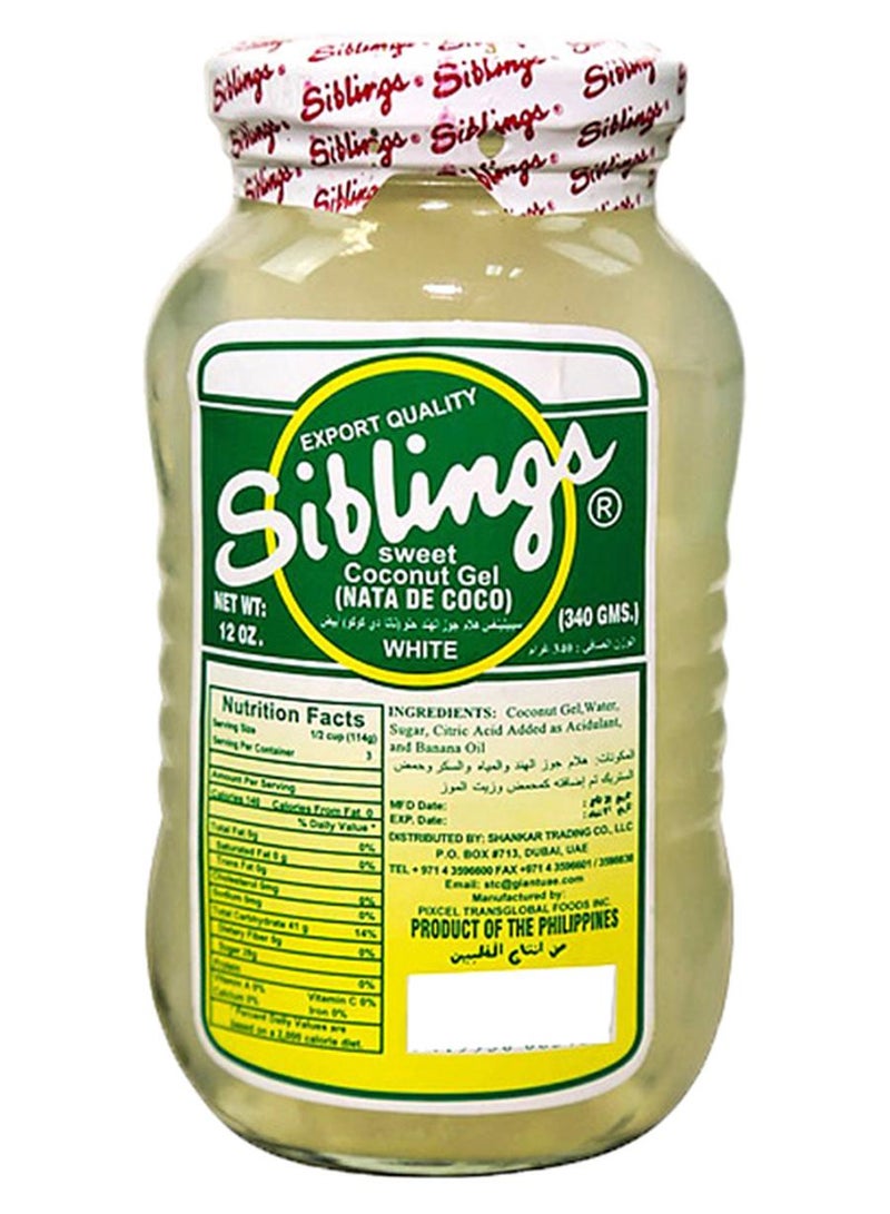 Siblings Sweet Coconut Gel 340grams - Image 1