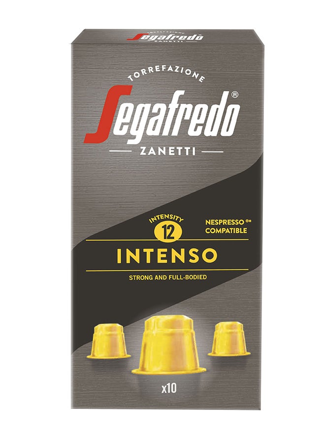 Segafredo - Espresso Perte Intenso Coffee Capsules 5.1grams Pack of 10 - Image 1