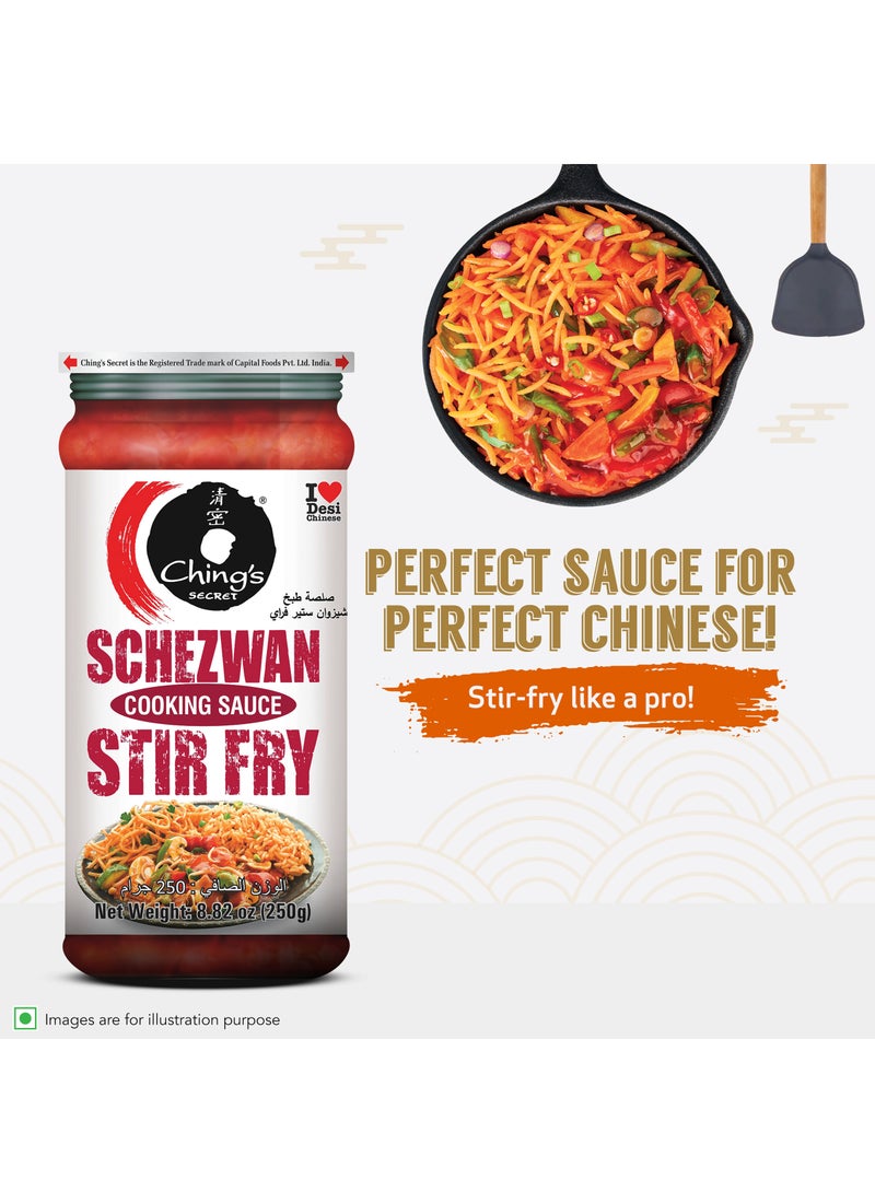 Ching's Secret Secret Schezwan Stir Fry Sauce 250grams - Image 3