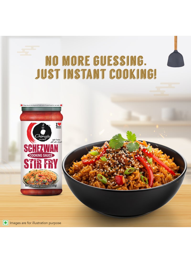 Ching's Secret Secret Schezwan Stir Fry Sauce 250grams - Image 4