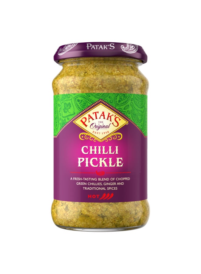 Patak's Chilli Pickle Hot Sauce 283grams - Image 1