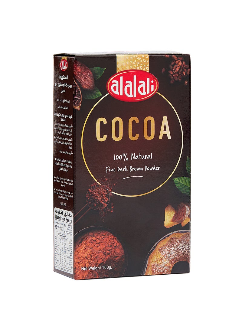 العلالي مسحوق الكاكاو 100جرام - Image 2