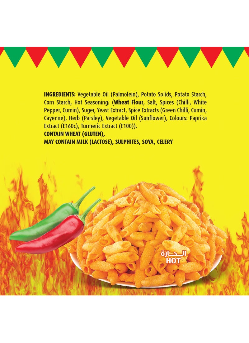 Raja Hot Potato Chips 120grams - Image 3