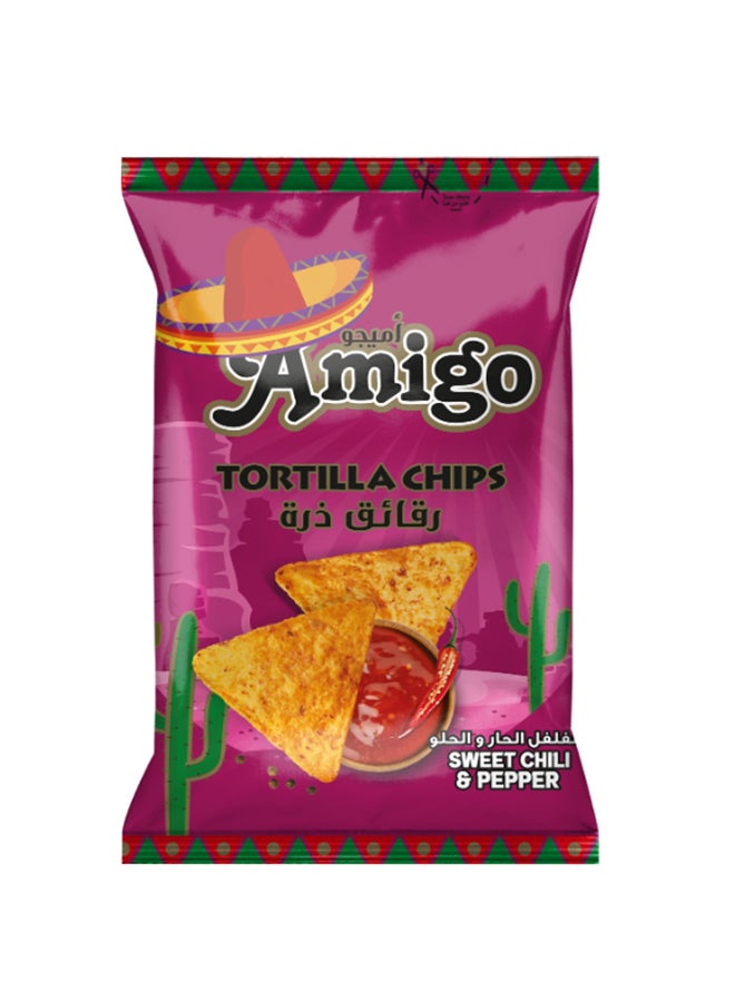 Amigo Tortilla Chips Sweet Chili Pepper 180grams - Image 1