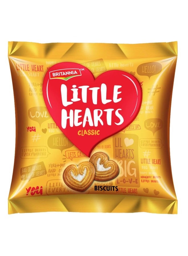 Britannia Little Hearts Biscuits 50.5grams - Image 1
