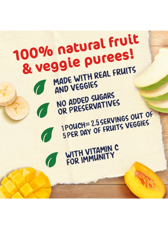 Cerelac 6 Fruits Pouch Puree Mixed Fruits 90grams - Image 3