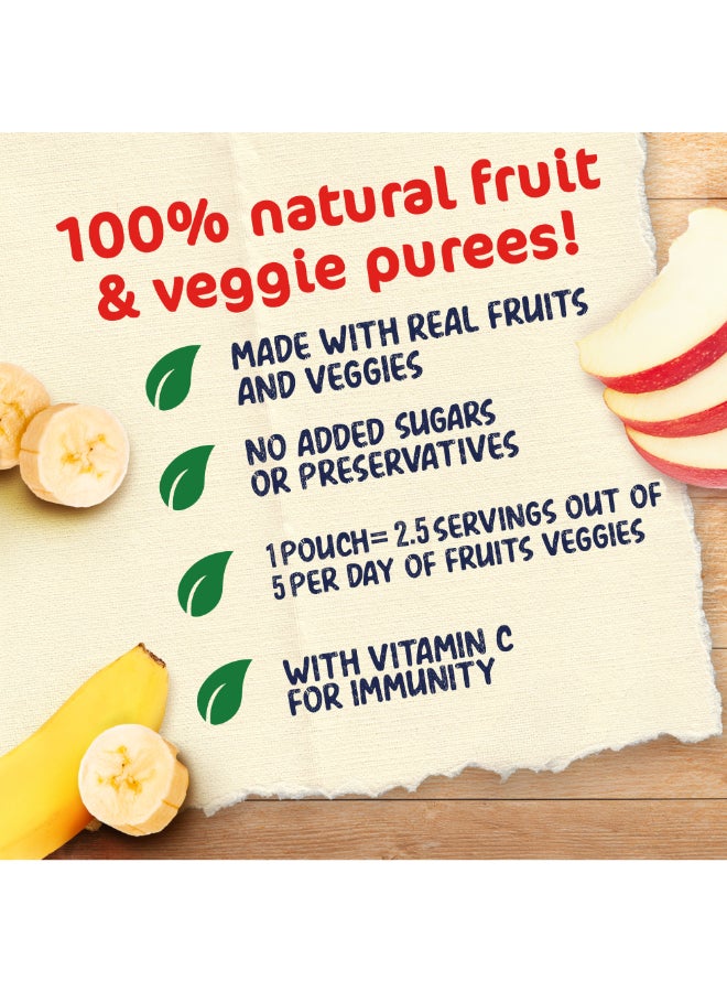 Cerelac - Cerelac Fruits Puree Pouch Banana Apple 90grams - Image 1