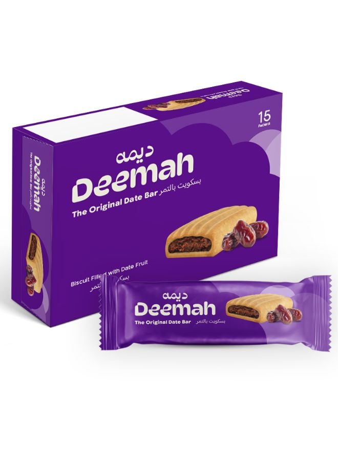 Deemah Date Bars, 15 Bars 25grams 