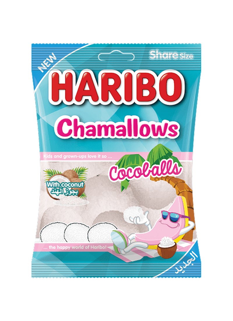 Haribo Chamallows Cocoballs 65grams  - Image 1